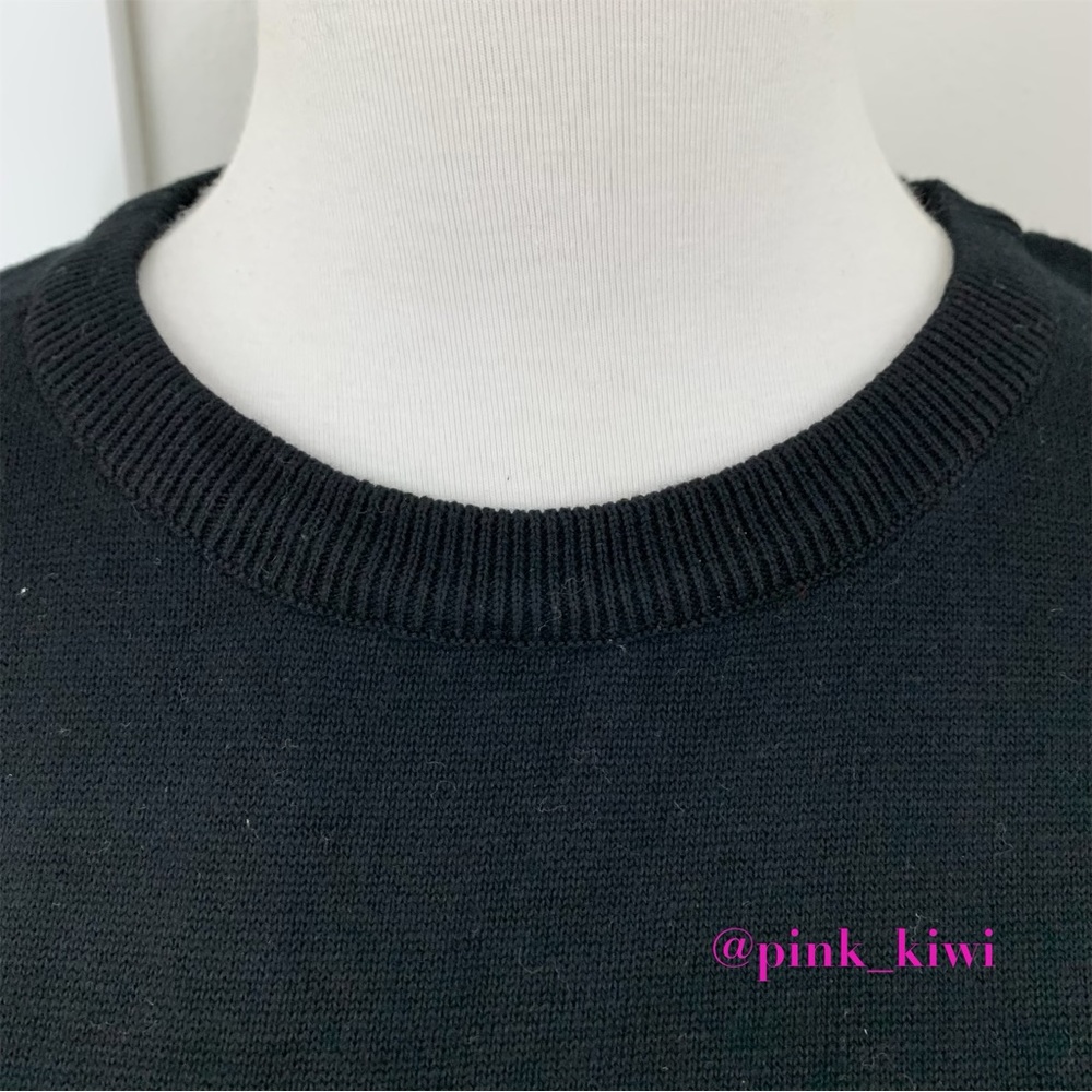 Area Stars Crewneck Racer Stripe Sweater Dress - Picture 4 of 13